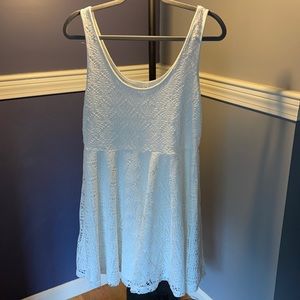 Women’s white dress Aeropostale NWOT size large